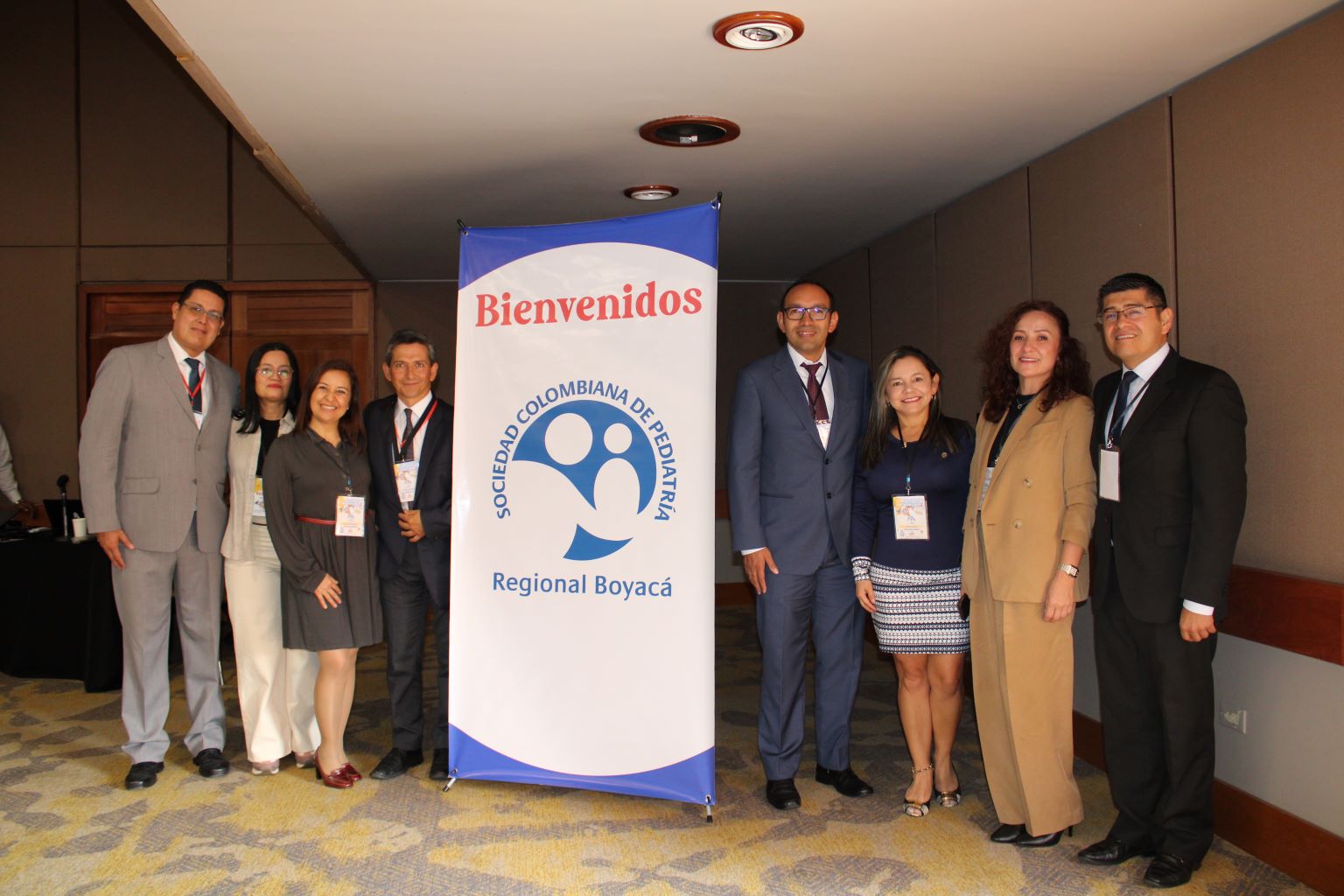 Junta Directiva de la SCp Regional Boyacá y expositores.
